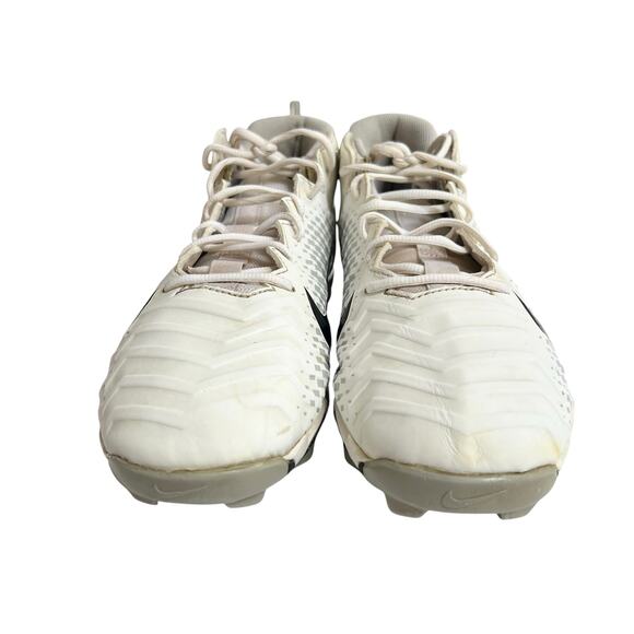 Nike Alpha Menace 2 Shark Football Cleats White Size 11.5 AQ7653-100 - Picture 7 of 13